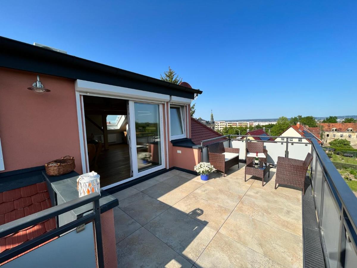 Apartment-Haus Landeskrone Drezda Kültér fotó